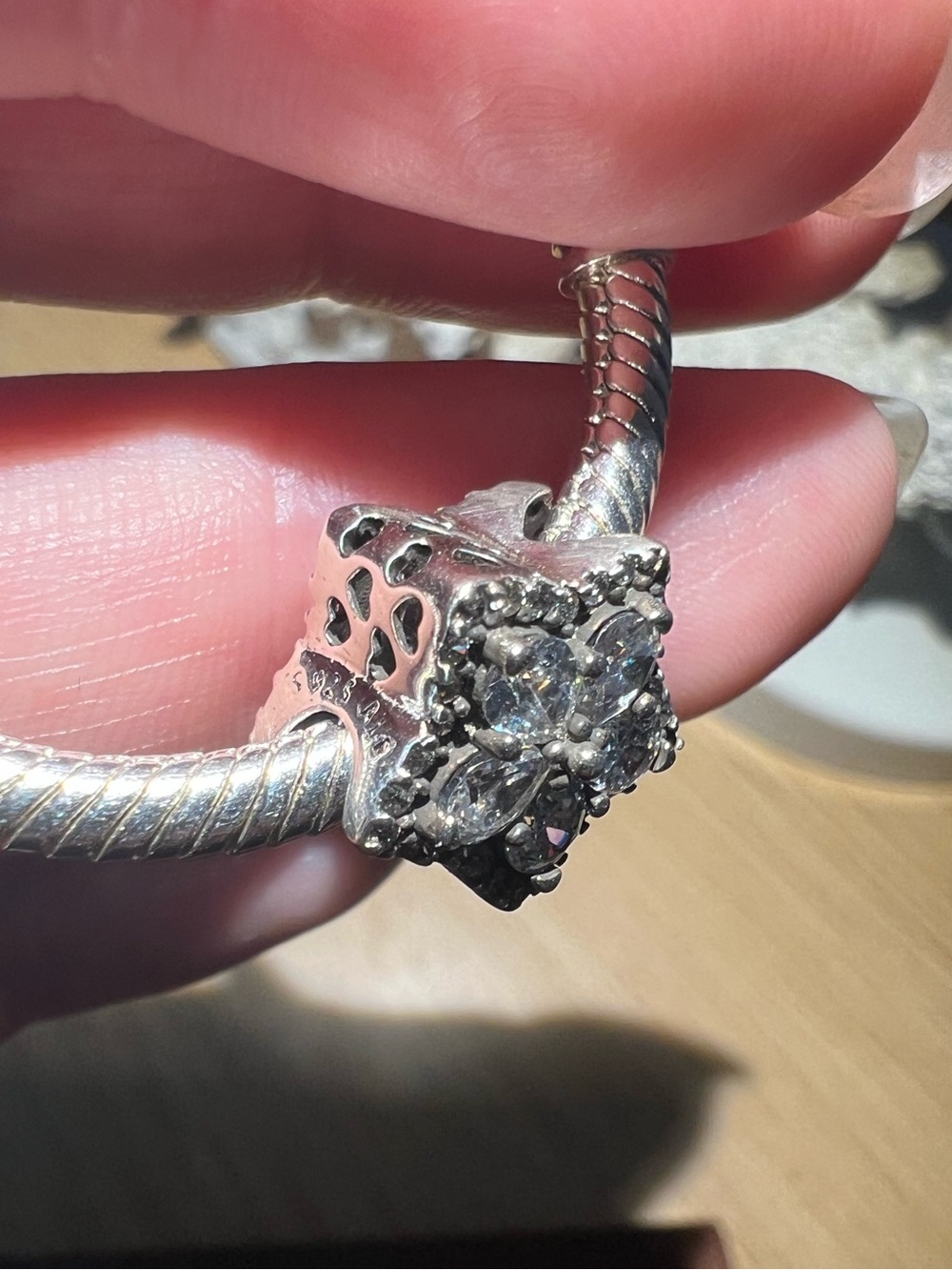 Sparkling Snowflake Charm - Picture 12 of 15